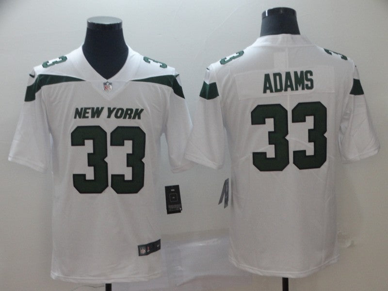Men's New York Jets Jamal Adams #33 White Game jersey