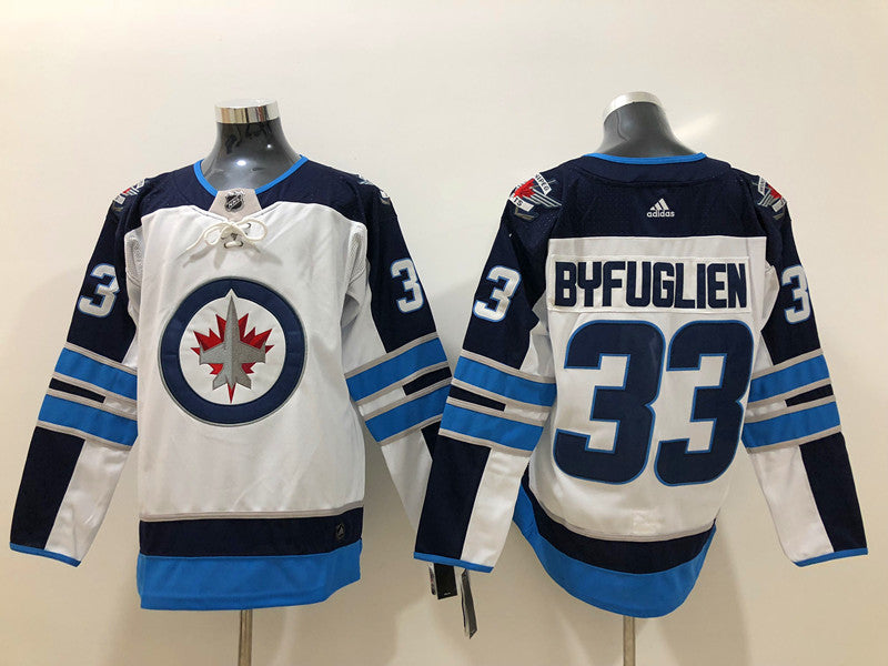 Men's Winnipeg Jets Dustin Byfuglien #33 White Player jersey