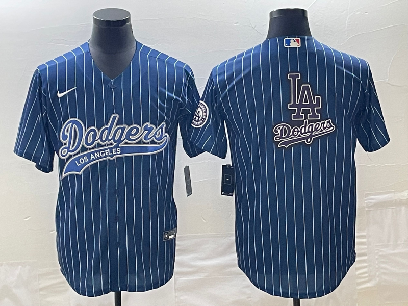 Men's Los Angeles Dodgers Blue Team jersey Joint Edition