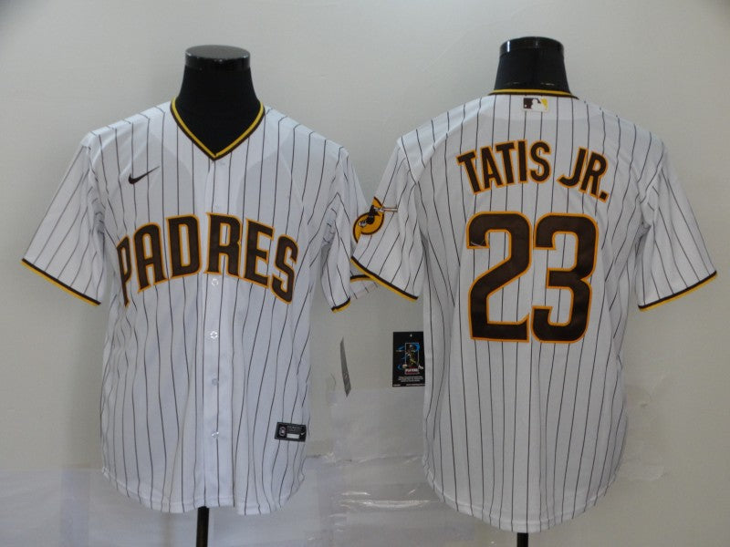 Men's San Diego Padres Fernando Tatis Jr. #23 Stitched White jersey