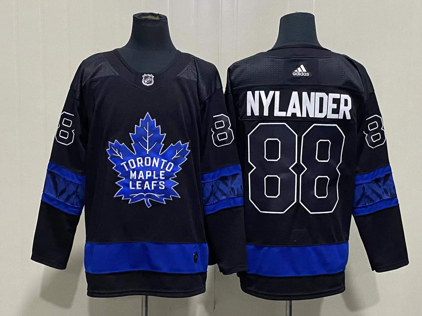 Men's Toronto Maple Leafs William Nylander #88 Black Player jersey