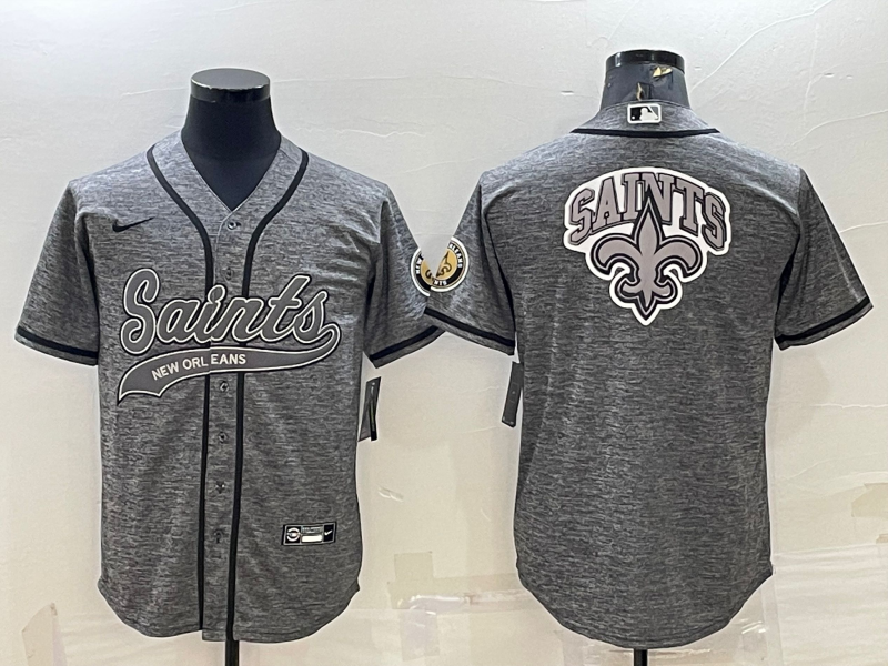 Men's New Orleans Saints Gray Game jersey