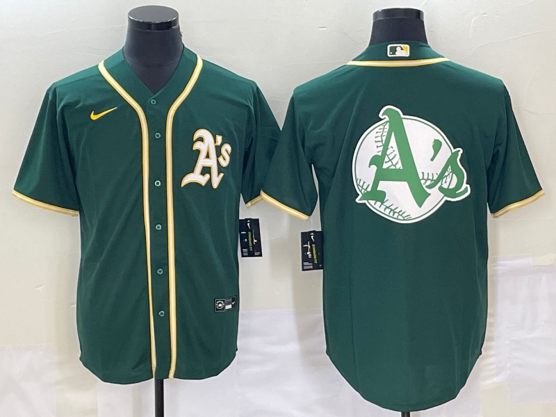 Men's Oakland Athletics Kelly Green Replica Team jersey