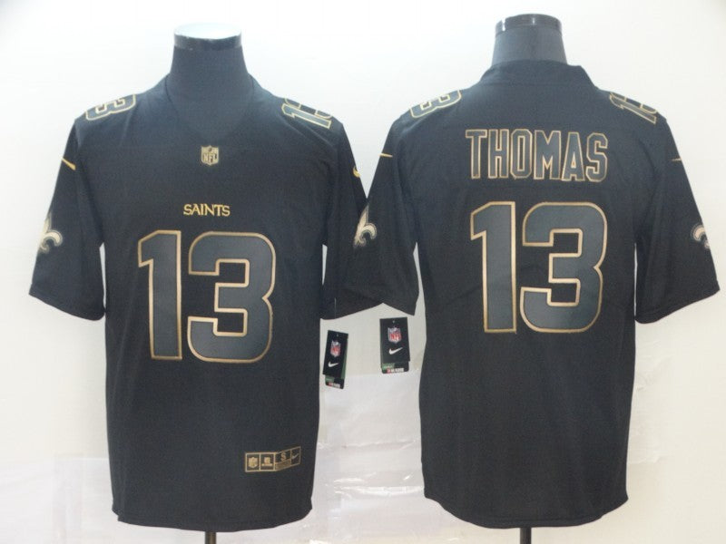 Men's New Orleans Saints Michael Thomas #13 Black Game jersey