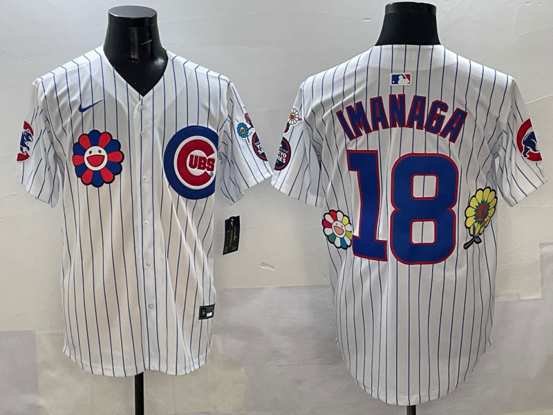 Men's Chicago Cubs Shota Imanaga #18 White Player Jersey