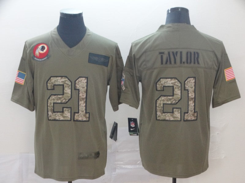 Men's Washington Commanders Sean Taylor #21 Brown Game Player jersey