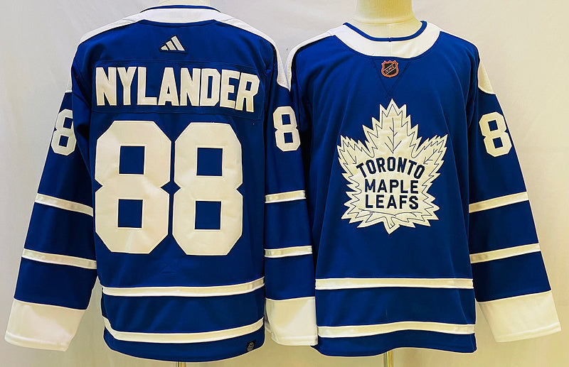 Men's Toronto Maple Leafs William Nylander #88 Blue jersey