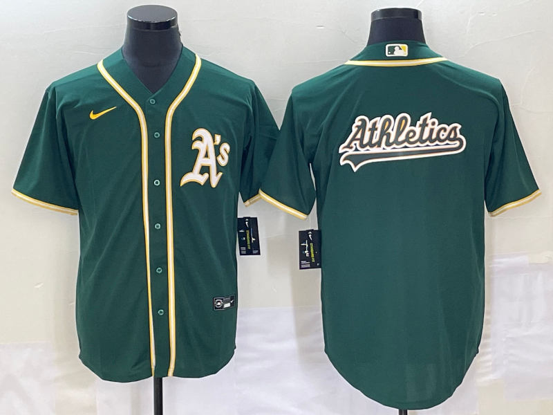 Men's Oakland Athletics Kelly Green Replica Player jersey