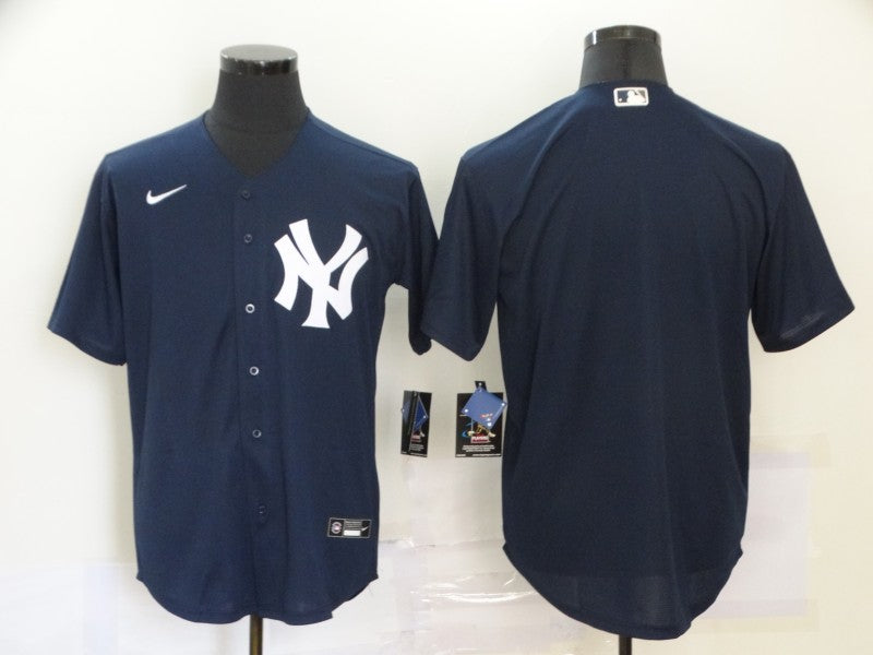 Men's New York Yankees Navy Alternate Blank jersey