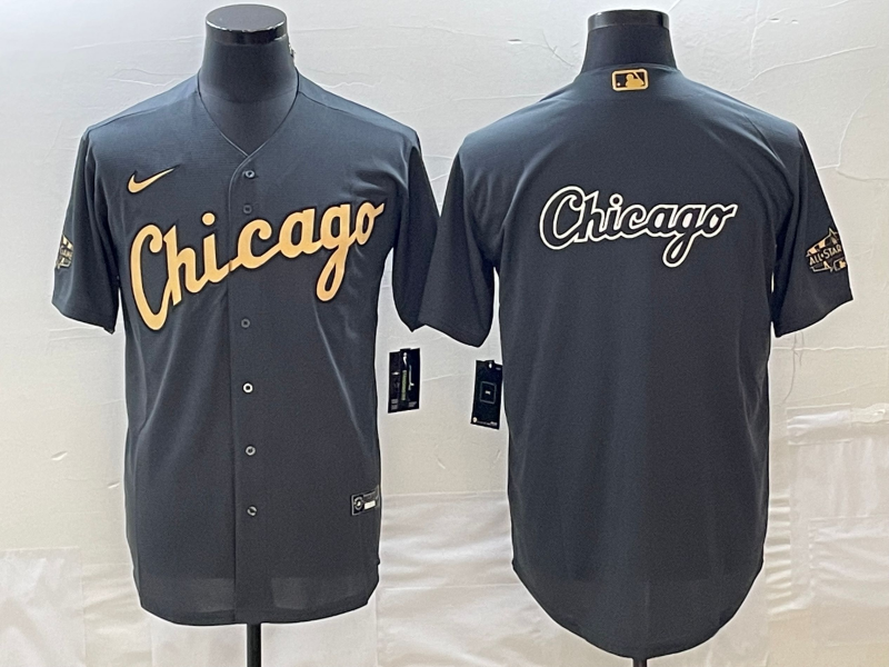 Men's Chicago White Sox Dark Gray Replica Game jersey