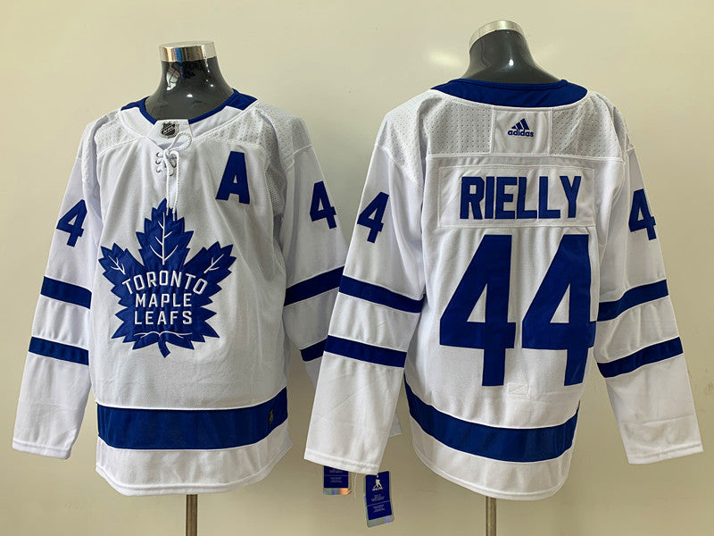 Men's Toronto Maple Leafs Morgan Rielly #44 White Player Game jersey