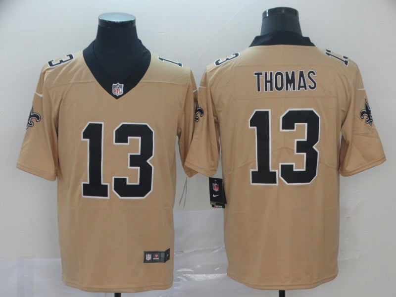 Men's New Orleans Saints Michael Thomas #13 Gold Inverted Game jersey