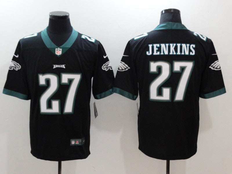 Men's Philadelphia Eagles Malcom Jenkins #27 Black Game jersey