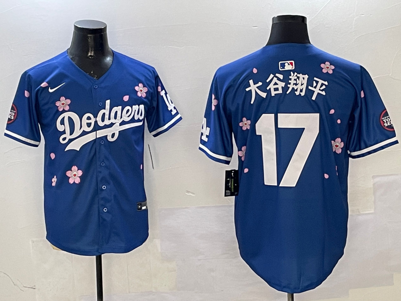 Men's Los Angeles Dodgers Shohei Ohtani Royal Alternate Replica Player jersey