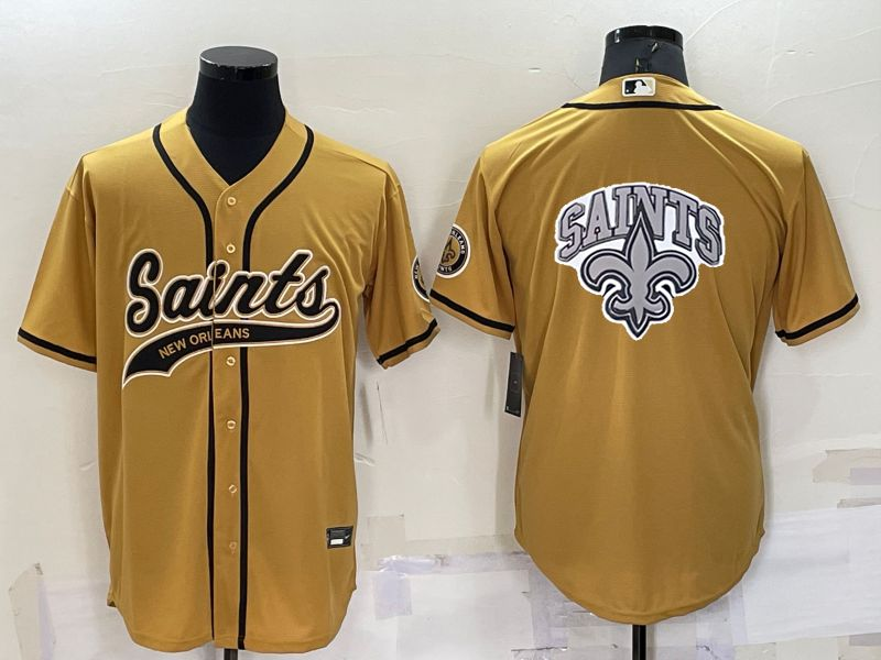 Men's New Orleans Saints Yellow Game jersey