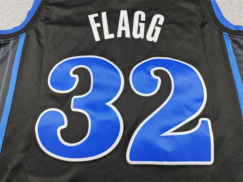 Men's Dallas Mavericks Cooper Flagg #32 Black 2023/24 Swingman Player Jersey - City Edition
