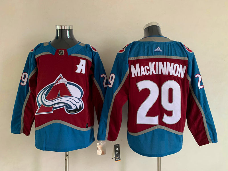 Men's Colorado Avalanche Nathan MacKinnon #29 Burgundy Breakaway Player jersey