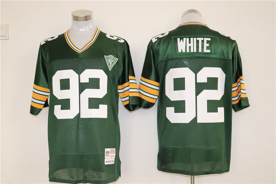Men's Green Bay Packers Reggie White Mitchell & Ness Green Legacy Replica Player jersey