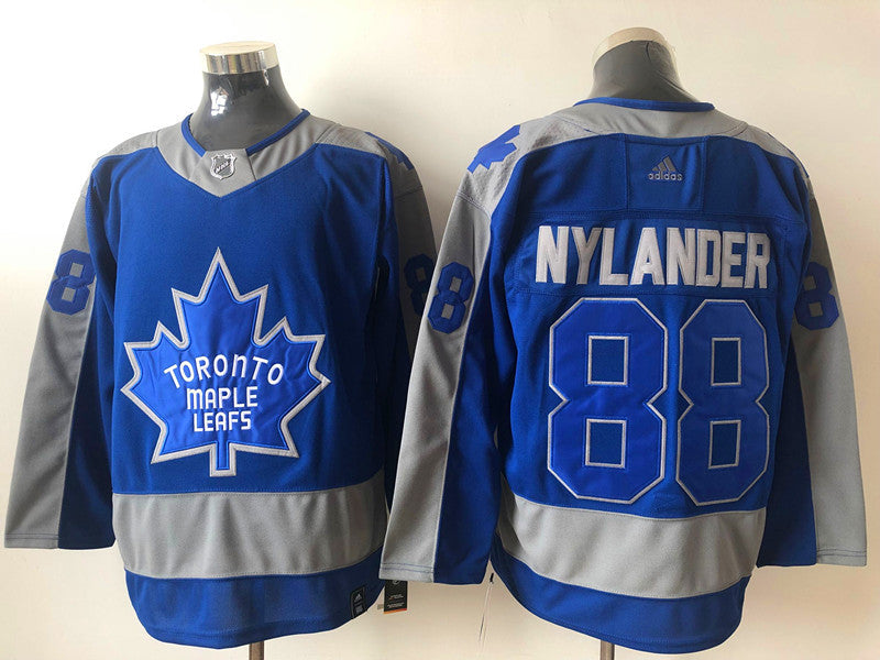 Men's Toronto Maple Leafs William Nylander #88 Blue Player Game jersey