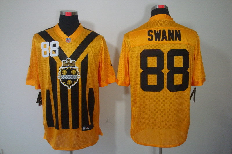 Men's Pittsburgh Steelers Lynn Swann #88 Gold Game jersey
