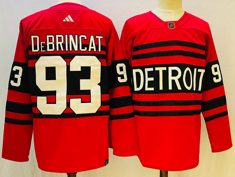 Men's Detroit Red Wings Alex DeBrincat #93 Red Player jersey