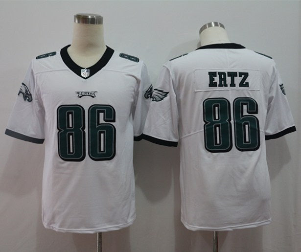 Men's Philadelphia Eagles Zach Ertz #86 White Game jersey