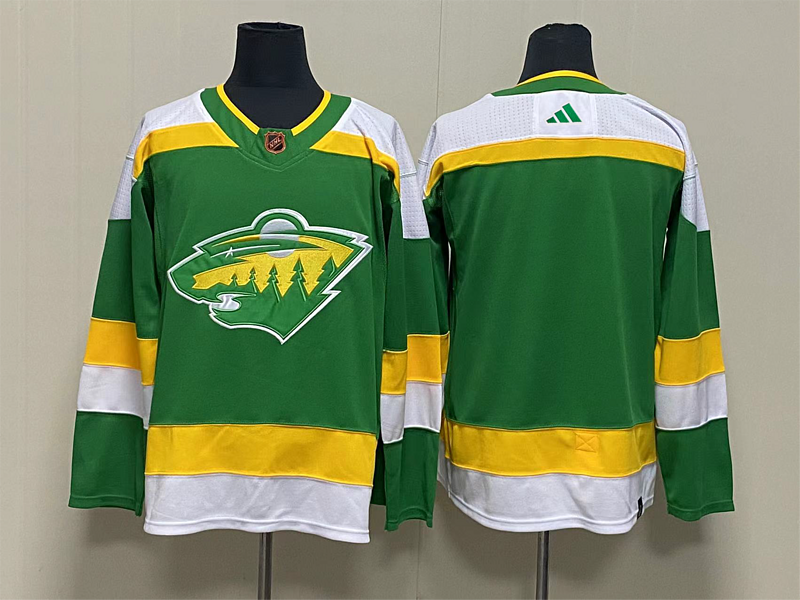 Men's Minnesota Wild Green Alternate Premier Breakaway Blank jersey