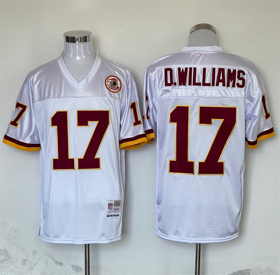 Men's Washington Redskins Doug Williams Mitchell & Ness White Legacy Replica jersey