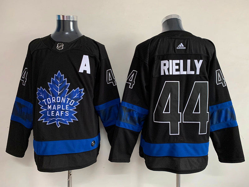 Men's Toronto Maple Leafs Morgan Rielly #44 Black Authentic Player jersey