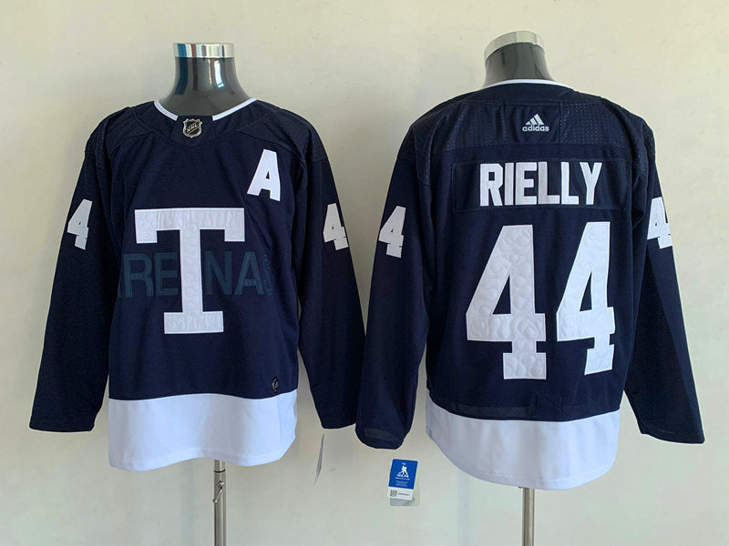 Men's Toronto Maple Leafs Morgan Rielly #44 Blue Player jersey