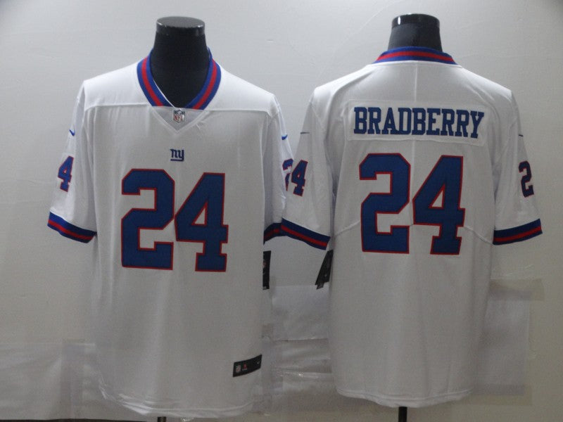 Men's New York Giants James Bradberry #24 White Game jersey