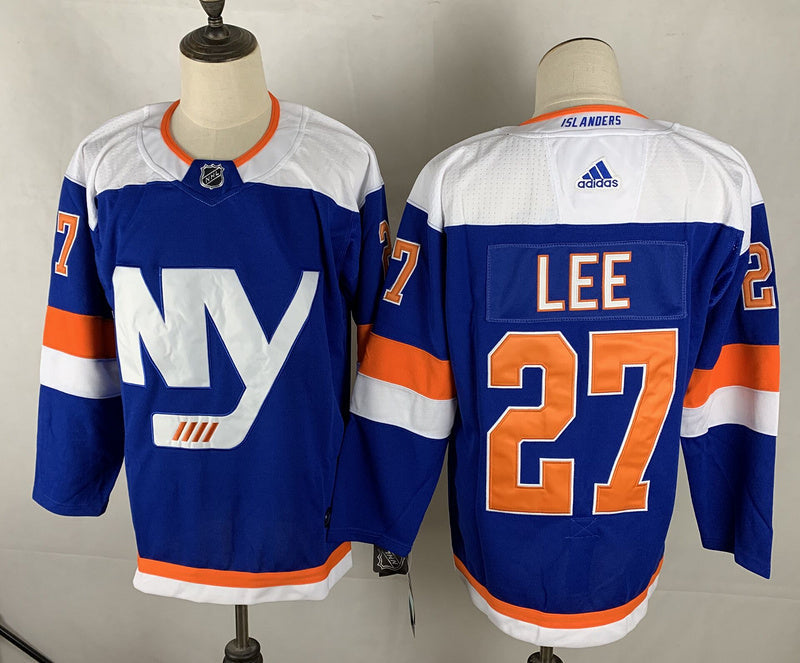 Men's New York Islanders Anders Lee #27 Royal Player Game jersey