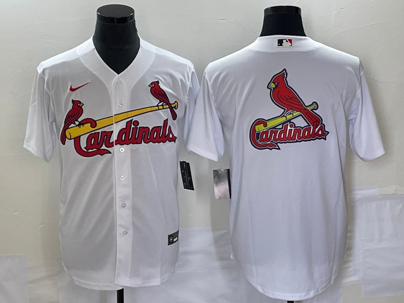 Men's St. Louis Cardinals White Home Replica Team jersey