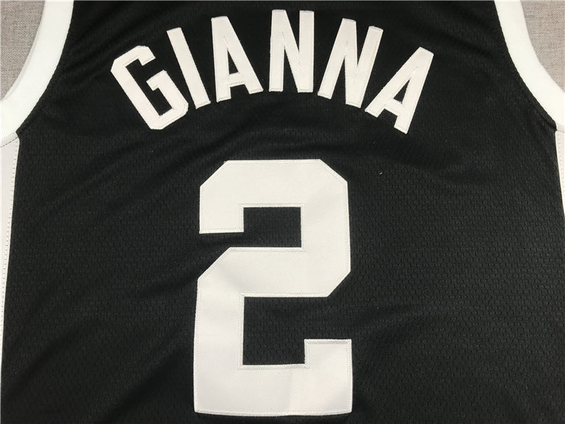 Men's Mamba Mambacitas Gigi Bryant Gianna #2 Black Basketball Jersey