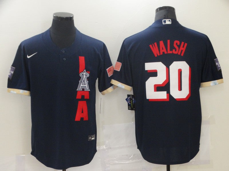 Men's Los Angeles Angels Jared Walsh #20 ALL STAR Baseball jersey