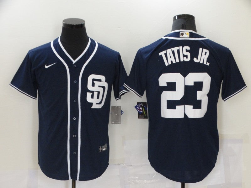 Men's San Diego Padres Fernando Tatis Jr. #23 Navy Player Stitched jersey