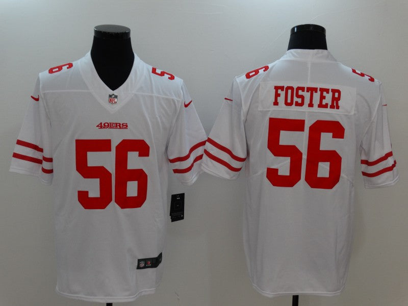 Men's San Francisco 49ers Ruben Foster #56 White Game Player jersey