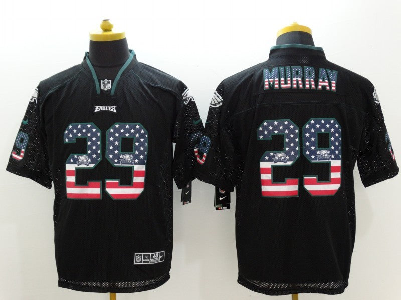 Men's Philadelphia Eagles DeMarco Murray #29 Black Game jersey