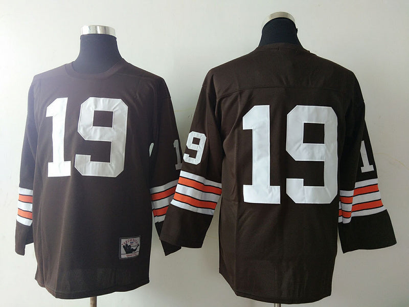 Men's Cleveland Browns Bernie Kosar Mitchell & Ness Brown Legacy Replica jersey