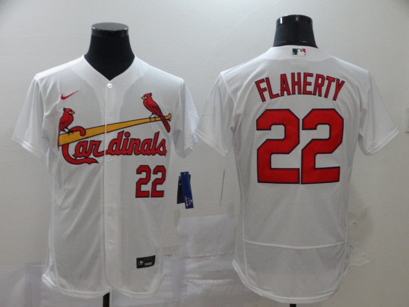 Men's St. Louis Cardinals Jack Flaherty #22 White Replica Baseball jersey