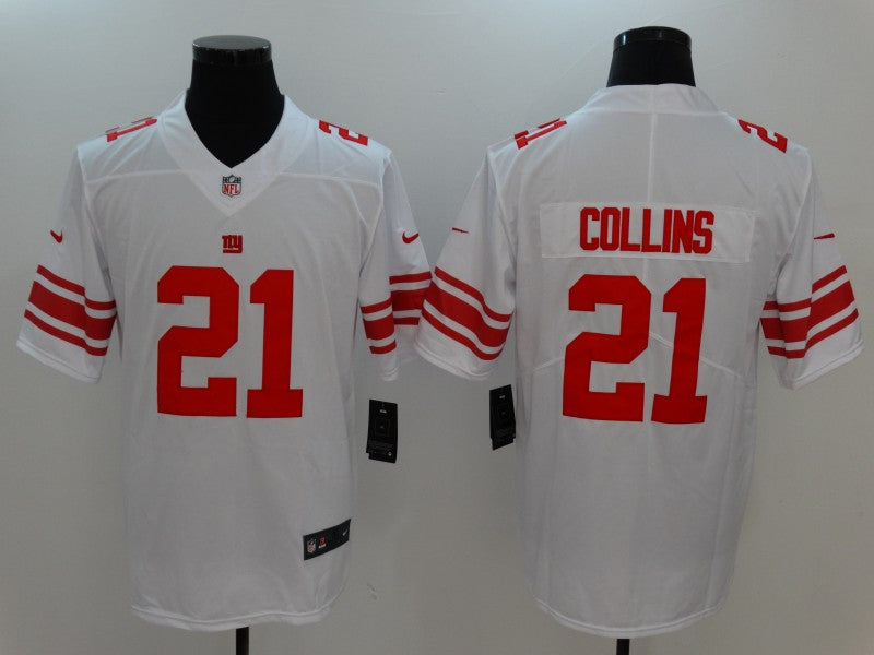 Men's New York Giants Landon Collins #21 White Game jersey