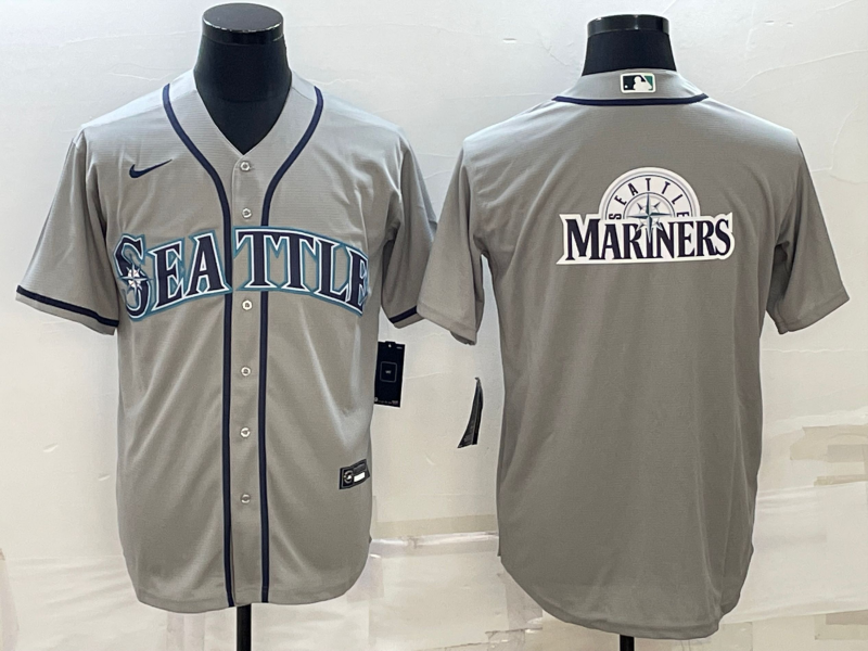 Men's Seattle Mariners Gray Replica Team jersey
