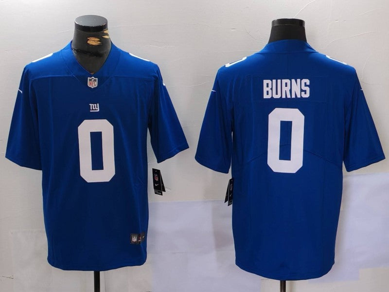 Men's New York Giants Brian Burns #0 Royal Game Player jersey