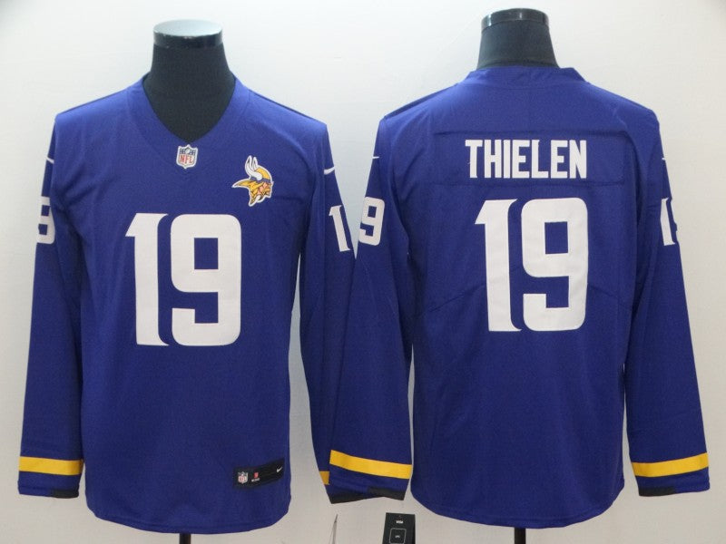 Men's Minnesota Vikings Adam Thielen #19 Purple Player Game jersey