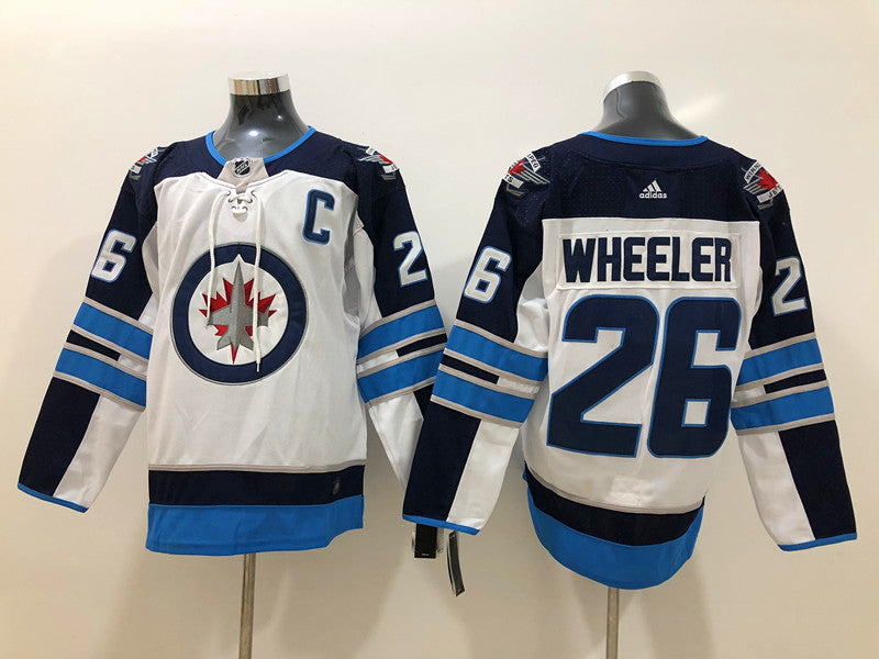 Men's Winnipeg Jets Blake Wheeler #26 White Player Game jersey