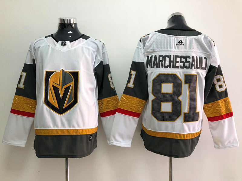 Men's Vegas Golden Knights Jonathan Marchessault #81 White Breakaway Player jersey