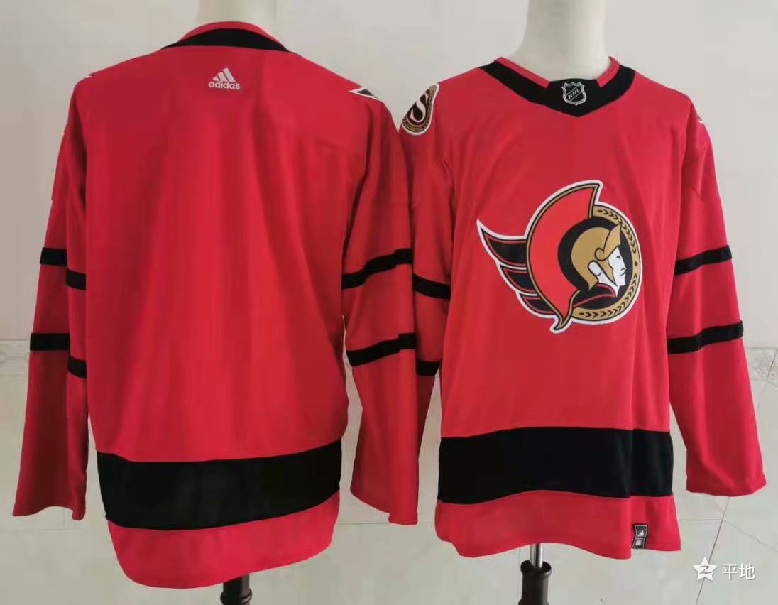 Men's Ottawa Senators Red Home Breakaway Player Blank jersey