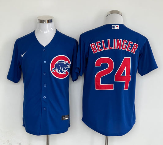 Men's Chicago Cubs Cody Bellinger #24 Royal Replica Player jersey
