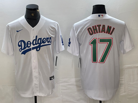 Men's Los Angeles Dodgers Shohei Ohtani White Replica Player jersey