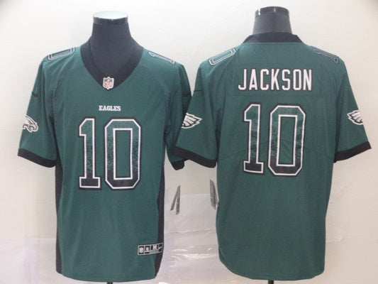 Men's Philadelphia Eagles Desean Jackson #10 Midnight Green Game Player jersey